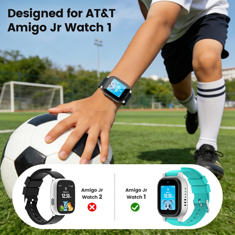 NewJourney Screen Protector Compatible with AT&T Amigo Jr Watch 1,