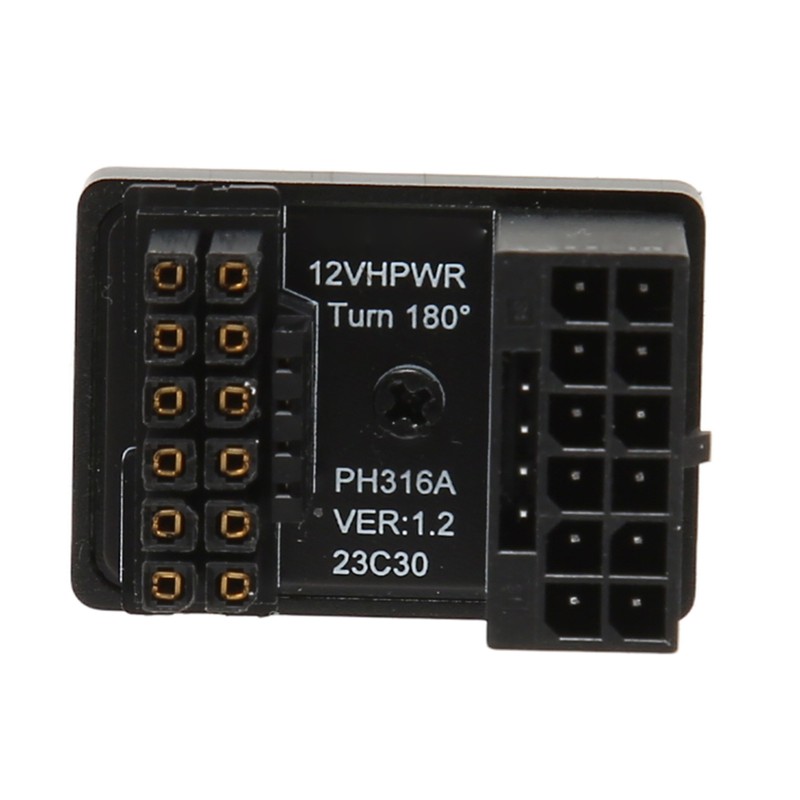 GPU PCIe Connector 600W 12V HPWR 16P to 16P Male
