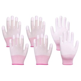 3 Pieces Curly Hair Gloves, Heat Resistant Gloves, Hairdressing Salon Tools, Non Slip Gloves