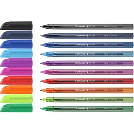 SCHNEIDER VIZZ, BALLPOINT PEN, WALLET X10, ASSORTED, M (102290)