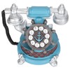 Antique Telephone Ornaments Retro Phone Shape Piggy Bank Home Resin