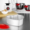Fat Daddio's PHT-83 Anodized Aluminum Heart Cake Pan, 8 x