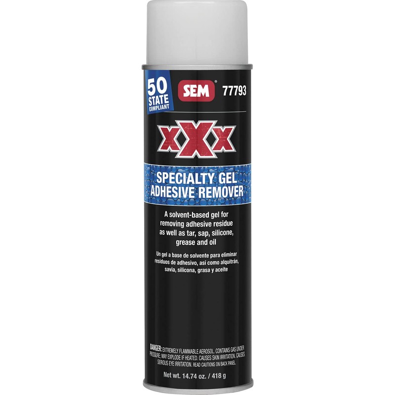 SEM Products SEM-77793 XXX Speciality Gel Adhesive Remover