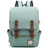 HASAGEI Vintage Unisex Casual School Bag Travel Laptop Backpack Rucksack