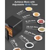 CROWNFUL Food Dehydrator Machine, 7 Stainless Steel Trays, Large Drying