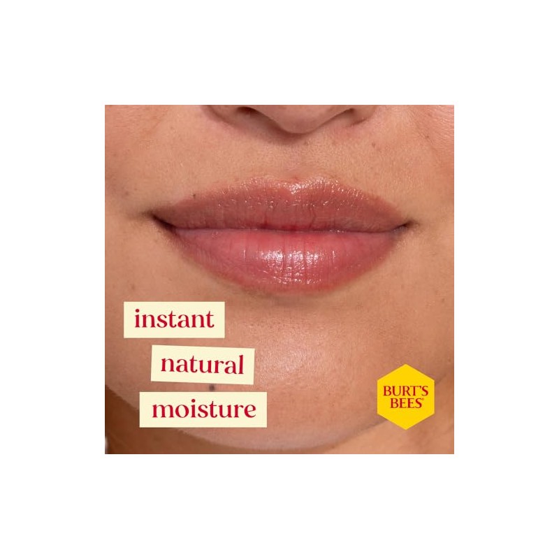 Burt's Bees 100% Natural Moisturizing Lip Shimmer, Fig - 1