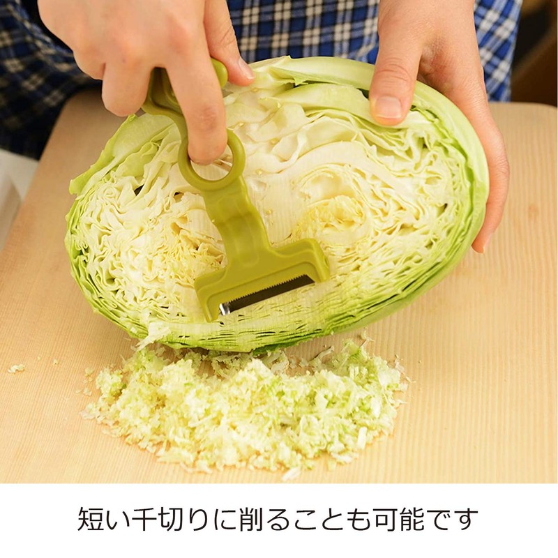 ののじ ピーラー 糸そーめん削り モスグリーン SKSP-01MG