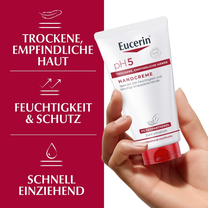 EUCERIN CREMA MANI P/SENS 75