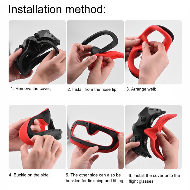 Drone Glasses Eye Pad for Avata Goggles 2 Flight Glasses