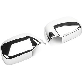A-PADS Chrome Mirror Covers for Dodge RAM 1500 2002-2008 & RAM 2500HD 3500HD 2003-2009 - Full Mirrors Pair