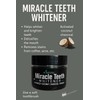 Miracle Teeth Whitener, Polvo Blanqueador Natural con Carbón Activado de