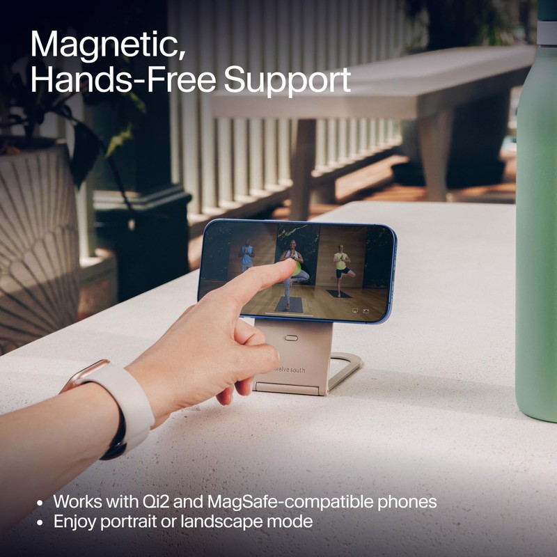 Twelve South Curve Nano MagSafe Stand - Compact Magnetic Phone