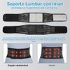 Soporte de espalda con imán, soportes magnéticos de turmalina para