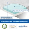 4 Inch Mattress Topper Memory Foam Queen Size Gel Mattress