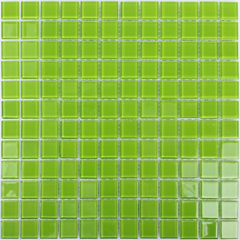 Florida Glass Mosaic Tiles Green Floor Mosaic Wall Tile Border