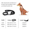 JIPIMON Waterproof Dog Collar and Leash Set Adjustable Quick Release