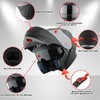 1Storm New Motorcycle Bike Modular Full Face Helmet Dual Visor