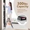 WOA WOA 2 Step Ladder, 2 Step Stool Foldable, Lightweight