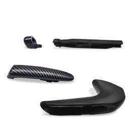 VKGUG Emergency Brake Parking Handle Cover Compatible with Honda Civic 2006-2011 Acura CSX 2006-2011 Car Hand Brake Handle Lever Grip Carbon Fiber Pattern