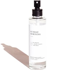 Brooklyn Candle Studio Sunday Morning Room Mist - Long Lasting Fragrance Spray for Body & Linens, Pear, Jasmine & Amber, Air Freshener for Bathroom & Bedroom, Clean Ingredients