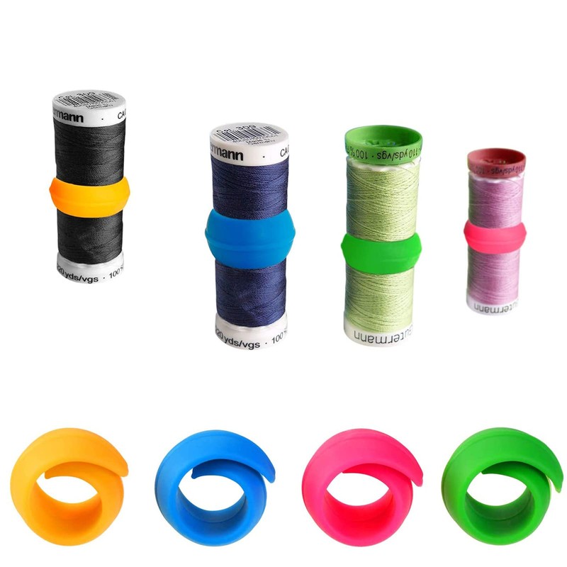 20 Pcs Thread Spool Huggers to Prevent Thread Unwinding and