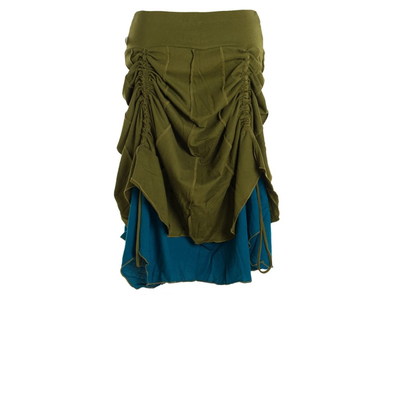 Vishes - Alternative Clothing - Long Women's Skirt Long Adjustable