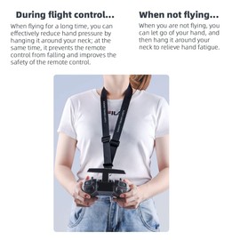 BTG Lanyard Neck Strap for DJI Avata/Avata 2/ DJI FPV Combo Drone Remote Control Lanyard Neck Strap