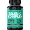 Selenio Seleniometionina 240mcg, con Vitamina E, Moringa y Raíz de
