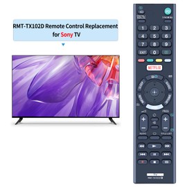 GOUYESHO RMT-TX102D Replacement Remote Control for Sony LED LCD Bravia KDL-43WD757 KDL-43WD758 KDL-48WD655 KDL-32WD752 KDL-48R553C KDL-32R505C KDL-32WD754 KDL-40WD650 KDL-32WD77 50