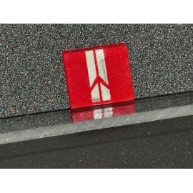 Lucid Made Oldsmobile Cutlass Rocket Trunk Lock Cover Insert Emblem Reproduction