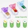 Opret Pill Box Organiser 7 Day for AM PM, Pill