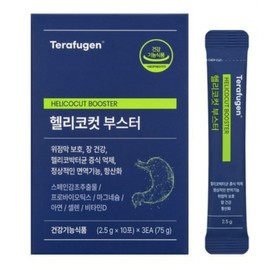 Therapugen Helicocut Booster 2.5g 30 sachets, 1 box Spanish licorice extract probiotics, 30 servings 544940, Therapugen Helicocut Booster 2.5g 30 sachets, 1 box Spanish persimmon, 75g / 테라퓨젠 헬리코컷부스터 2.5g 30포 1박스 스페인감초추출물 프로바이오틱스 30회분 544940, 테라퓨젠 헬리코컷부스터 2.5g 30포 1박스 스페인감, 75g
