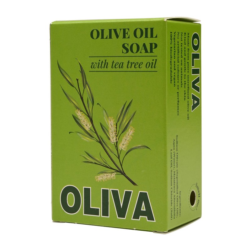 Oliva | Olive Oil Soap with Tea Tree, 100g Bar