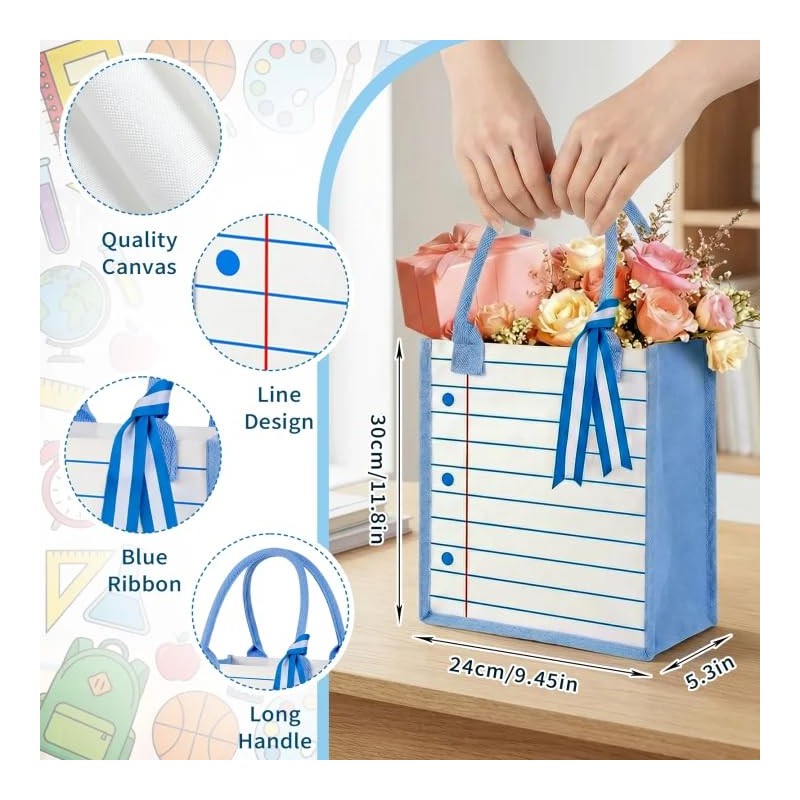 Cumule 6 Pcs Back to School Teacher Gifts Bulk Notebook