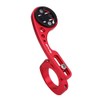 Bicycle Odometer Comupter Aluminium Alloy Extension Mount with Adapters (Red)