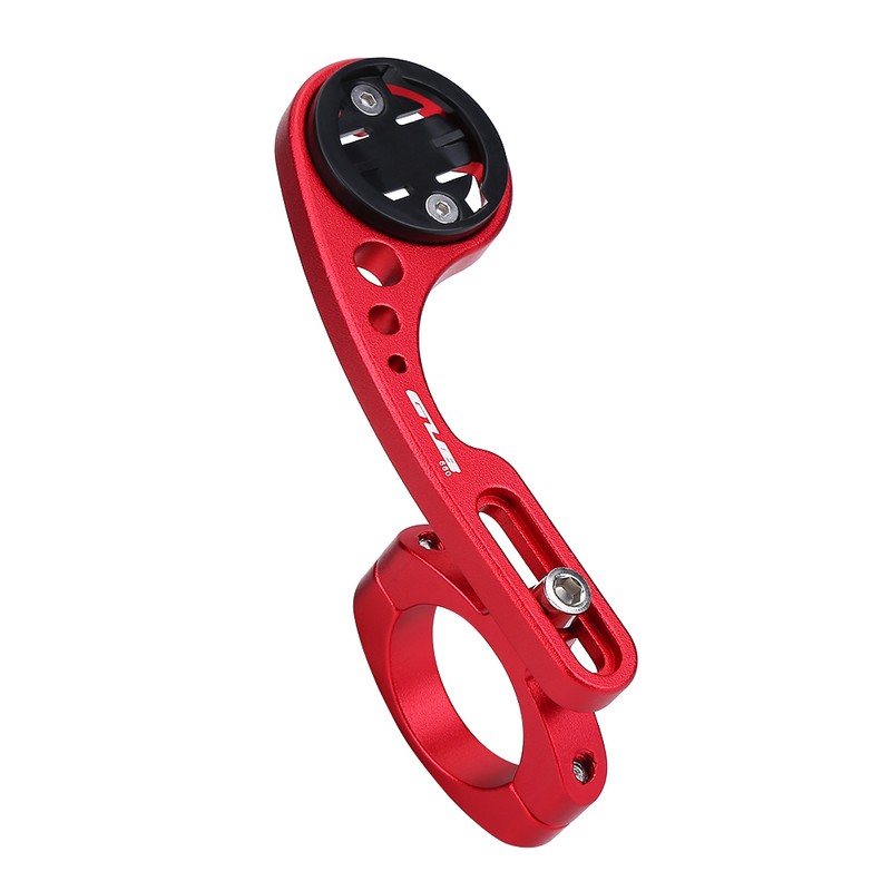 Bicycle Odometer Comupter Aluminium Alloy Extension Mount with Adapters (Red)