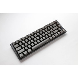 Ducky One 3 SF Aura Clear Black 65% Hotswap RGB Double Shot PBT Mechanical Keyboard Cherry MX Blue