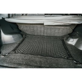 EACCESSORIES EA Rear Trunk Organizer Cargo Net for Honda CRV CR-V 1997-2001 – Floor Style Cargo Net for SUV – Premium Mesh Elastic Car Trunk Organizer Vehicle Carrier Storage – Compatible with CR-V
