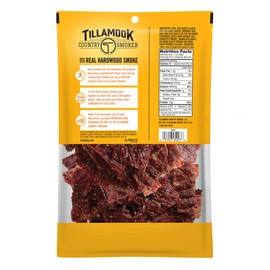 TILLAMOOK COUNTRY SMOKER Tillamook Country Smoker Keto Friendly Zero Sugar Beef Jerky, Teriyaki, 6.5 Ounce