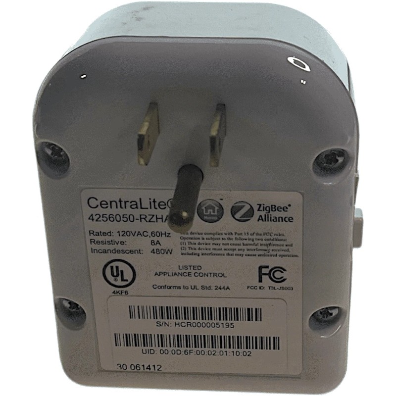 CentraLite On/Off Lighting Appliance Control Module 4256050-RZHAC 480W