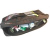 adventurePOCKETS Moto Pockets Motorcycle Pannier/Side Case Lid Bag, 14"x6" 2.75
