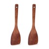 Wooden Spatula for Cooking, Premium Wooden Kitchen Spatula with Long
