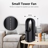 CONBOLA Fan for Bedroom Office Fan, 11.8 Inch Tower Fan