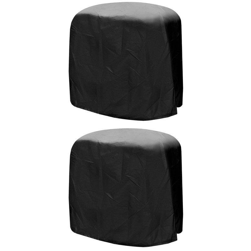 QWORK Dustproof Miter Saw Cover, 2 Pack Waterproof Covers, 210D