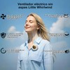 2one Ventilador con Clip para la Cintura,Mini Ventilador Compacto con