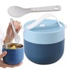 Hot Soup Containers with Lids,Portable Food Bowl | Leakproof Thermal
