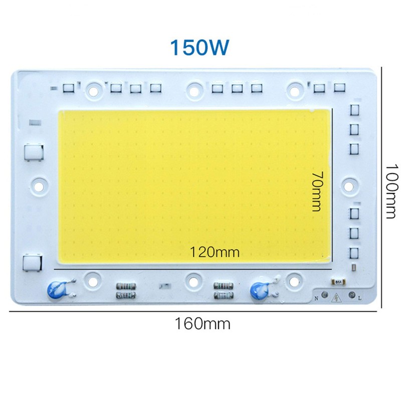 Lansan 50W 100W 150W LED Floodlight COB Chip Integrated Smart