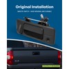 LUJUNTEC Tailgate Handle Bezel w/Fixed Backup Camera - Replacement for