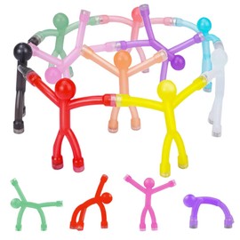 Umllpet Mini Magnetic Figures Toy for Children, 10 Colours Toy Magnets Game, Fridge Magnets Men Travel Toy for Children, Magnets Strong for Magnetic Board for 3-12 Years Old