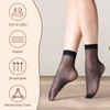 MANZI Women's Black (6 Pairs) Natural Nude (6 Pairs) Ankle